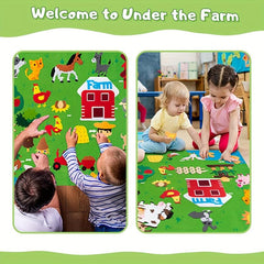 Farm Animals Felt Story Board Set - Preschool Farmhouse Theme