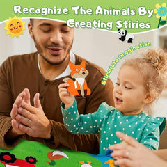Farm Animals Felt Story Board Set - Preschool Farmhouse Theme