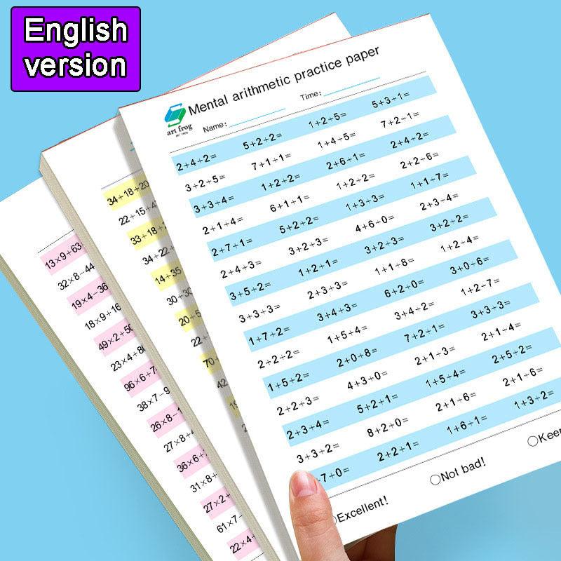 2400 Math Problems Book: Arithmetic For Kids