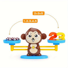 Number Monkey Balance Scale Educational Montessori Toys