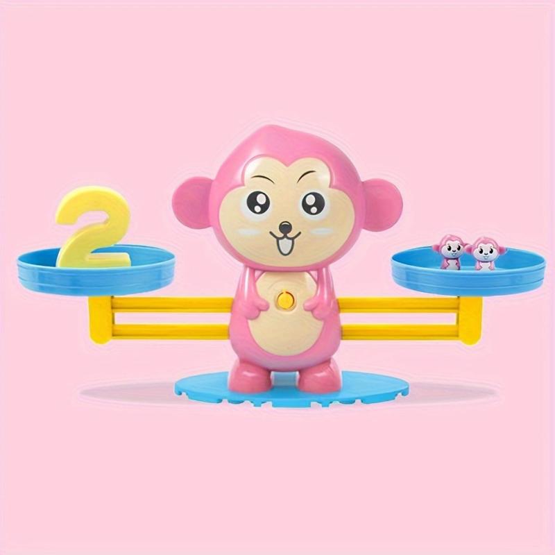 Number Monkey Balance Scale Educational Montessori Toys