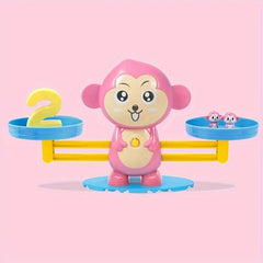 Number Monkey Balance Scale Educational Montessori Toys