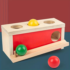 Wooden Montessori Coin Pitching Box Toy