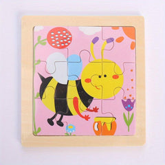 Kids Jigsaw Puzzle Set - Toddler Educational Toy
