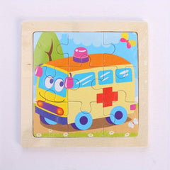 Kids Jigsaw Puzzle Set - Toddler Educational Toy