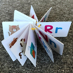 Alphabet Fun Cards Toy Educational Learning Uppercase Lowercase Letters Gift