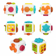 Activity Cube Baby Sensory Learning Toys