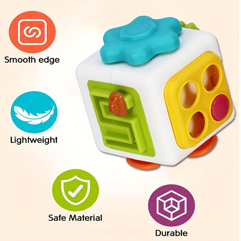 Activity Cube Baby Sensory Learning Toys