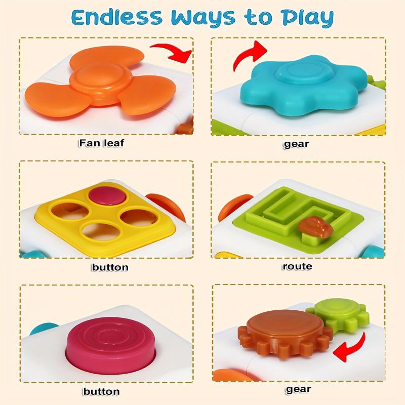 Activity Cube Baby Sensory Learning Toys