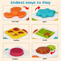 Activity Cube Baby Sensory Learning Toys