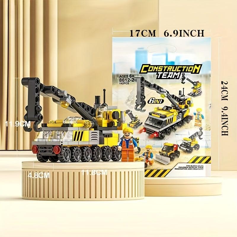142 PCS The City Puzzle Toy for Children