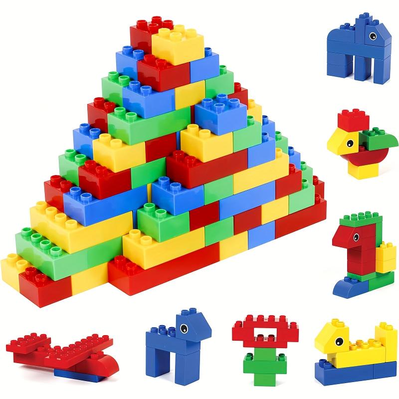 68pc Building Block Toy Set DIY Educational Classic Blocks for Toddlers