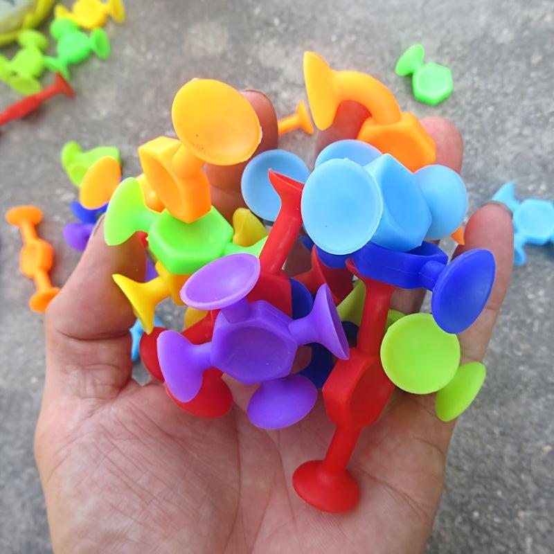 Colorful Sucker Toys Kit for Kids Playtime