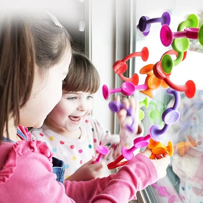 Colorful Sucker Toys Kit for Kids Playtime