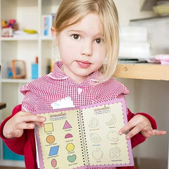 Kids Magic Practice Copybook Reusable Tracing Writing Book