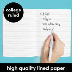 Ruled Lined Travel Notebook Memo Notepad Sketchbook - Random Halloween Christmas
