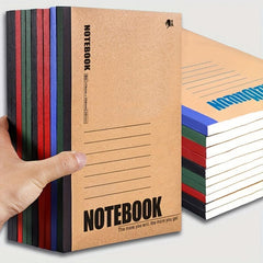 Ruled Lined Travel Notebook Memo Notepad Sketchbook - Random Halloween Christmas