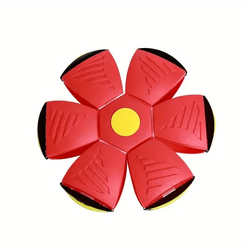 Elastic Deformed Flying Saucer Ball Outdoor Toy