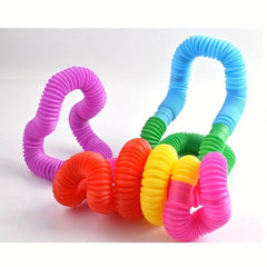 4PCS Pop Tubes Sensory Toys for Kids with ADHD & Autism