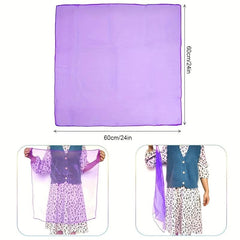 7pcs Montessori Dance Silk Sensory Toys with Cloth Bag for Kids
