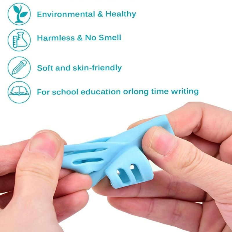 4pcs Pencil Grips For Kids Handwriting Silicone Writing Aids