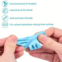 4pcs Pencil Grips For Kids Handwriting Silicone Writing Aids