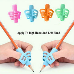 4pcs Pencil Grips For Kids Handwriting Silicone Writing Aids