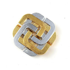 Zinc Alloy Kong Ming Lock Magic Toy Nine Consecutive Intelligence Unring Clasp