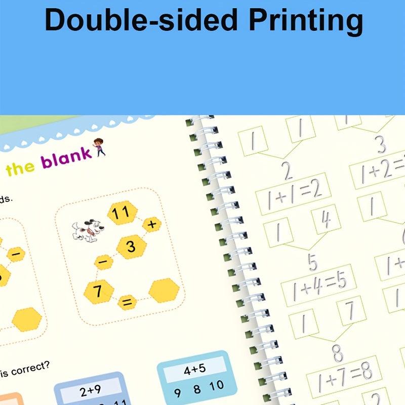 Children's Reusable Wipe Writing Stickers English Copy Book