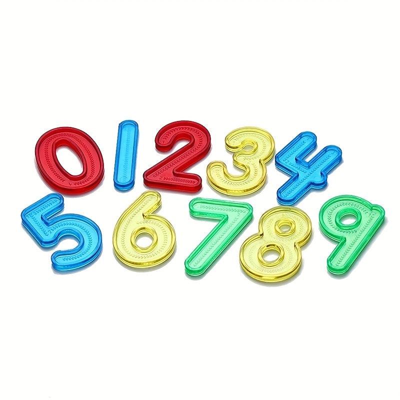 10pcs Montessori Light Table Toys for 2 Years Learning Math Education