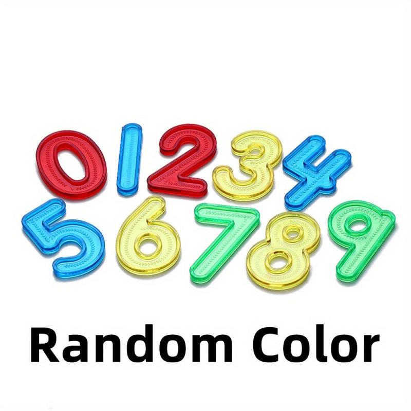 10pcs Montessori Light Table Toys for 2 Years Learning Math Education