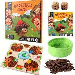 Hedgehog Stick Game Hand Fine Motor Sensory Training Teaching Aids Toys