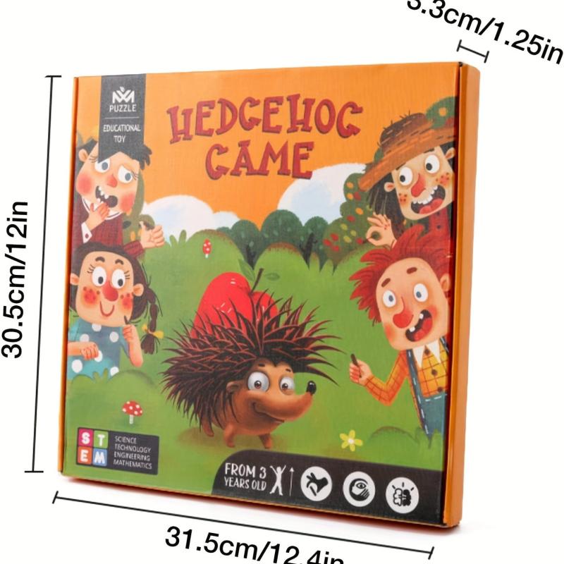 Hedgehog Stick Game Hand Fine Motor Sensory Training Teaching Aids Toys
