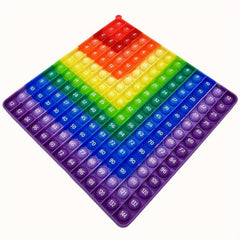 Rainbow Pop Fidget Toy Math Educational Toy
