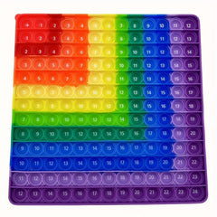 Rainbow Pop Fidget Toy Math Educational Toy