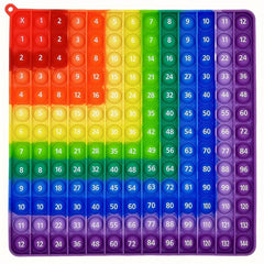 Rainbow Pop Fidget Toy Math Educational Toy
