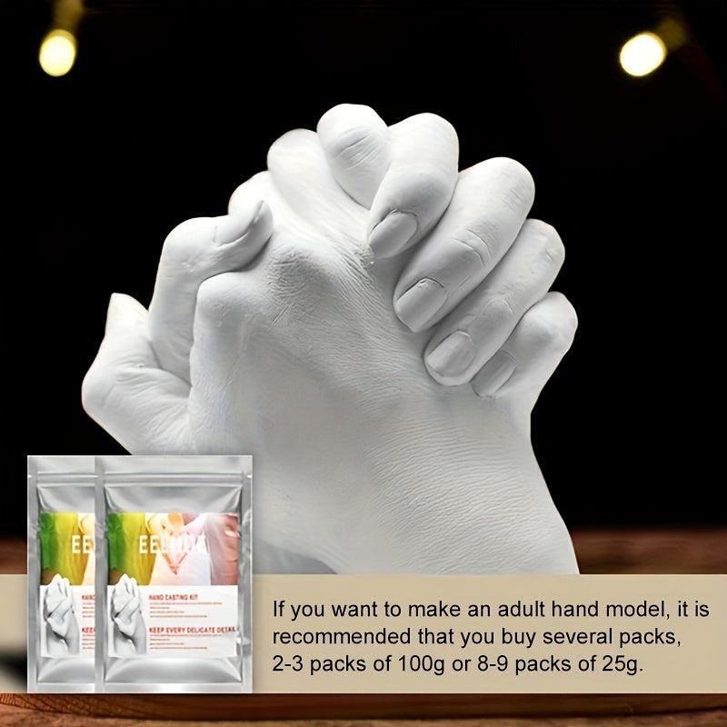 DIY Couple's 3D Hand Model Set Halloween Christmas Gift
