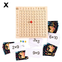 Montessori Multiplication Wooden Board Game Educational Toy