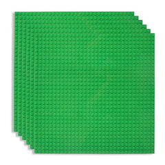 6PCS Classic Baseplates For Building Bricks 100% Compatible 25 X25 Gift