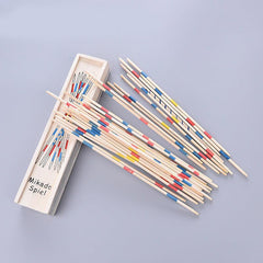 30Pcs Wooden Pick Stick Game Desktop Educational Toys