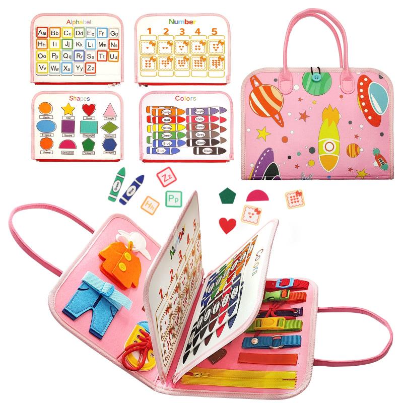 Montessori Busy Board Sensory Toy