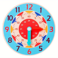 Wooden Clock Kids Puzzles Educational Toy