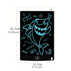 LCD Writing Tablet Doodle Board For Kids 21.59cm Electronic Drawing Tablet