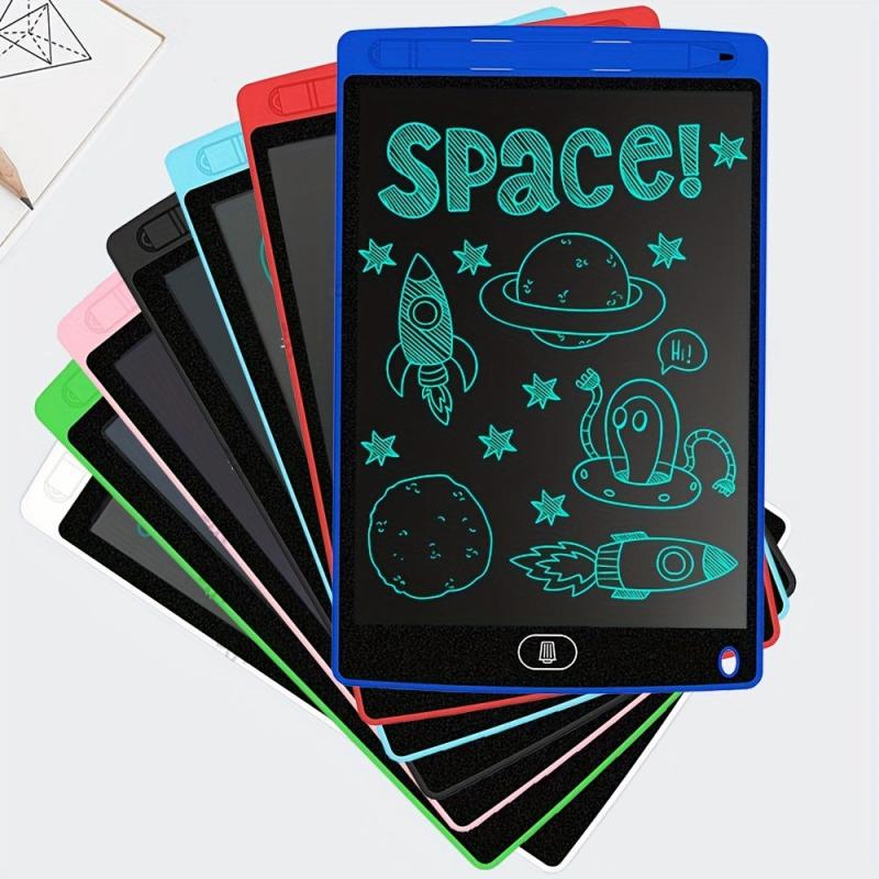 LCD Writing Tablet Doodle Board For Kids 21.59cm Electronic Drawing Tablet
