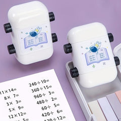 Smart Math Roller Stamp for Kids - Addition Subtraction Multiplication