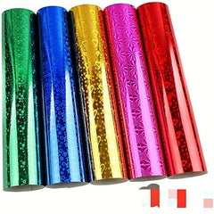 50 Sheet Origami Paper 5 Colors Square Laser Paper Glitter Folding Paper