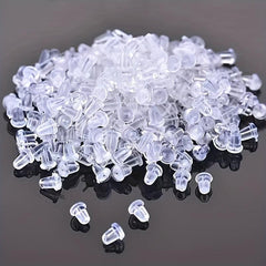 200pcs Earrings With Cap Back Buckle 5mm DIY Accessories