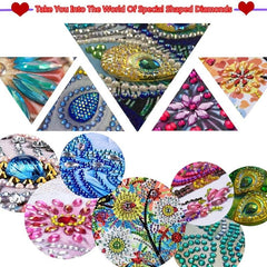 5D Diamond Painting Kit- Sparkling Owl with Special Rhinestones