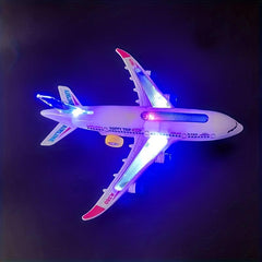 Luminous A380 Electronic Music Toy Airplane Passenger Model