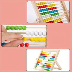 Preschool Math Learning Toy Abacus Gift for Toddlers Boys Girls